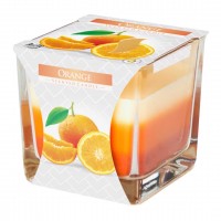 Vela copo quadrado - laranja JOM SNK80-63