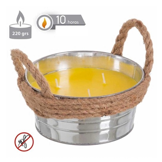 Vela Copo metc/corda citronela JOM 95575 - Image product