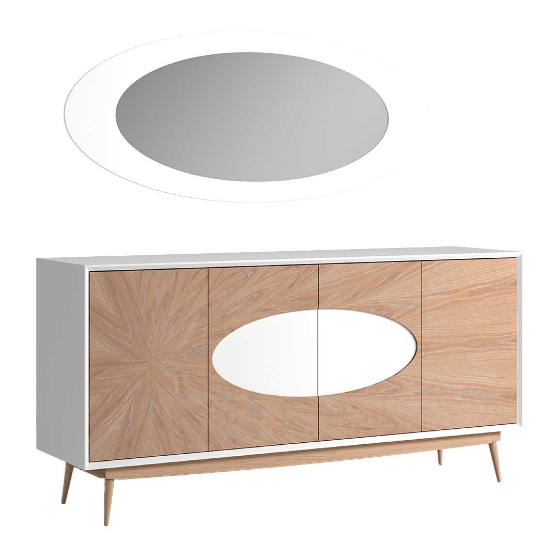 Moldura oval ELIPSE 1641