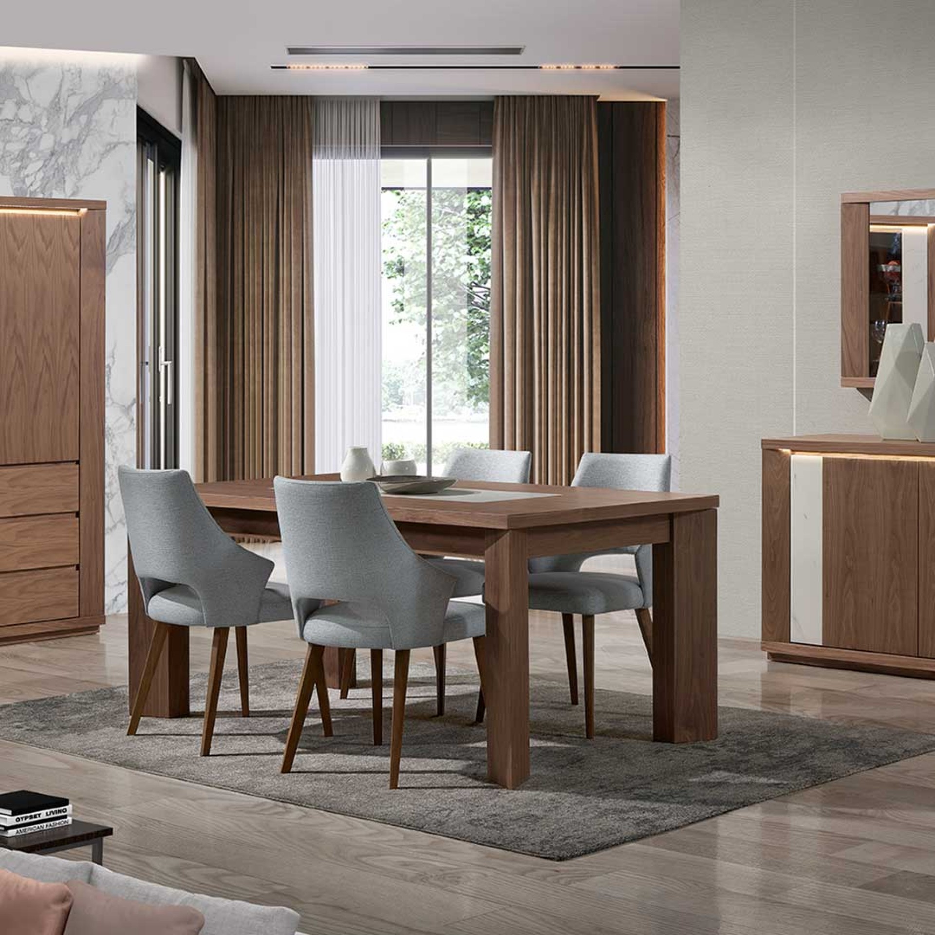 Mesa de jantar BELMONTE 01BELMSJ02