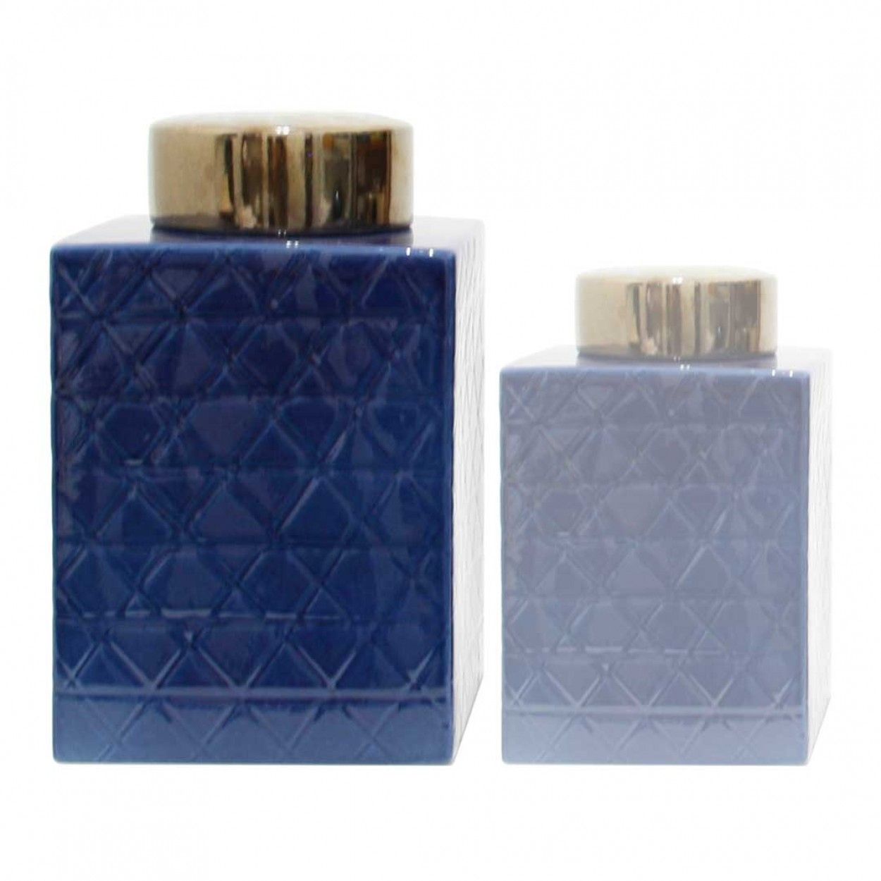 Pote com tampa JOM AZURITA 25411441RM