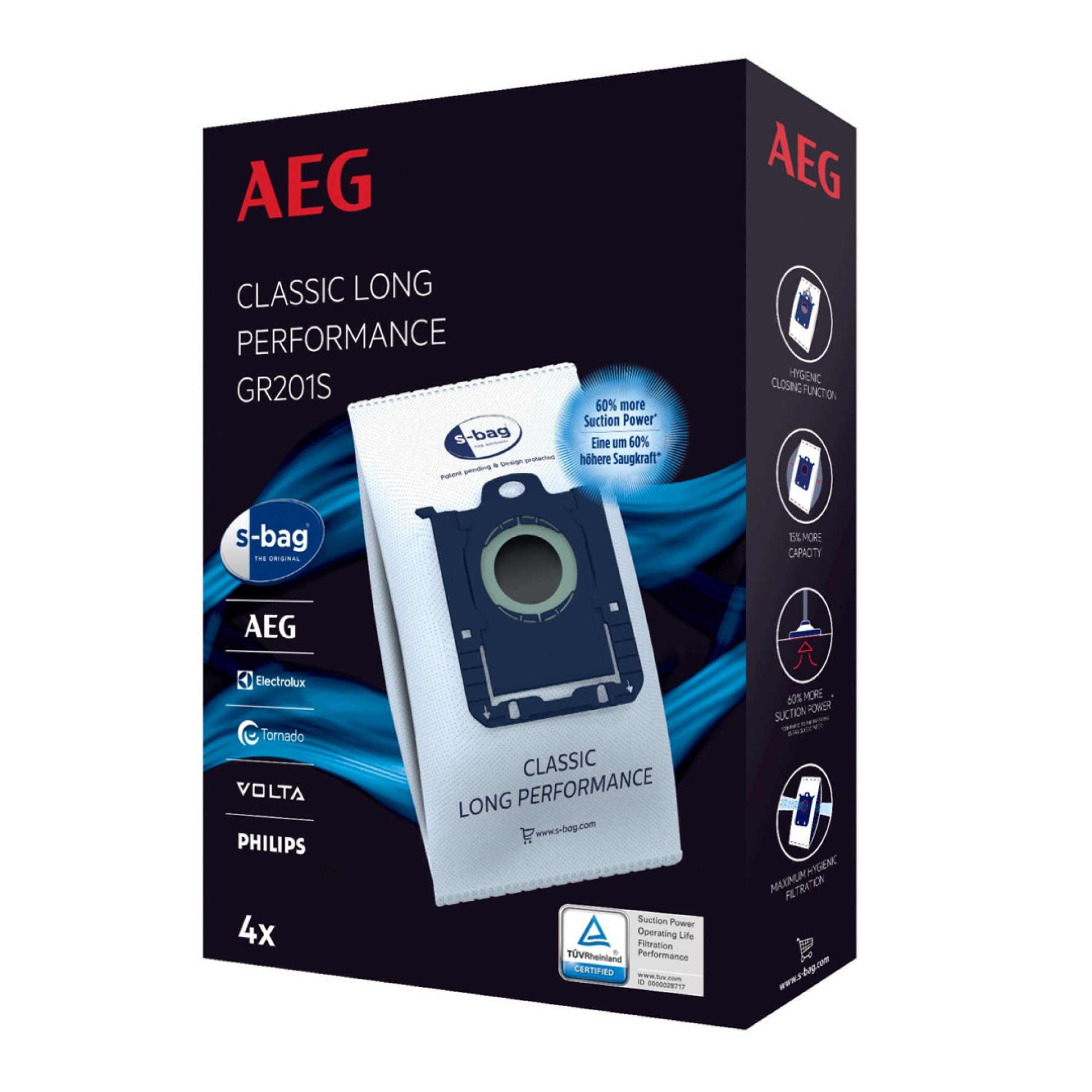 Saco de Aspirador AEG GR201S