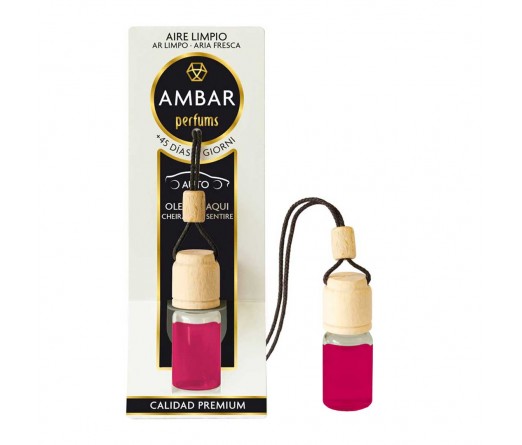 Ambientador carro AMBAR AR LIMPO