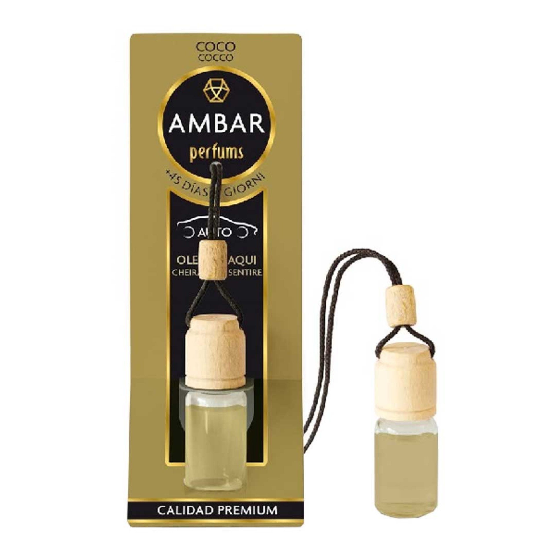 Ambientador carro AMBAR COCO