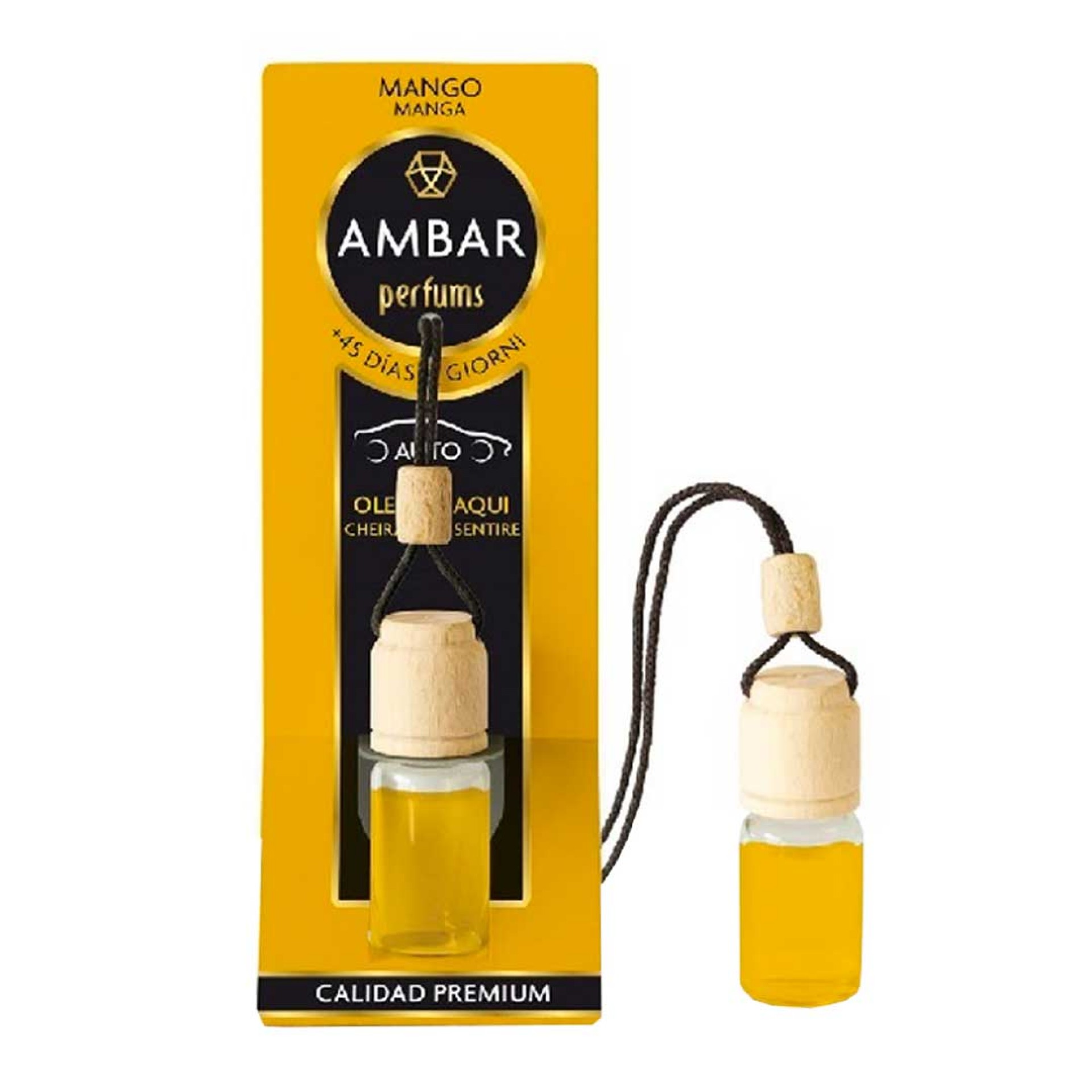 Ambientador carro AMBAR MANGO