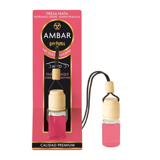 Ambientador carro AMBAR MORANGO CREME - Image product