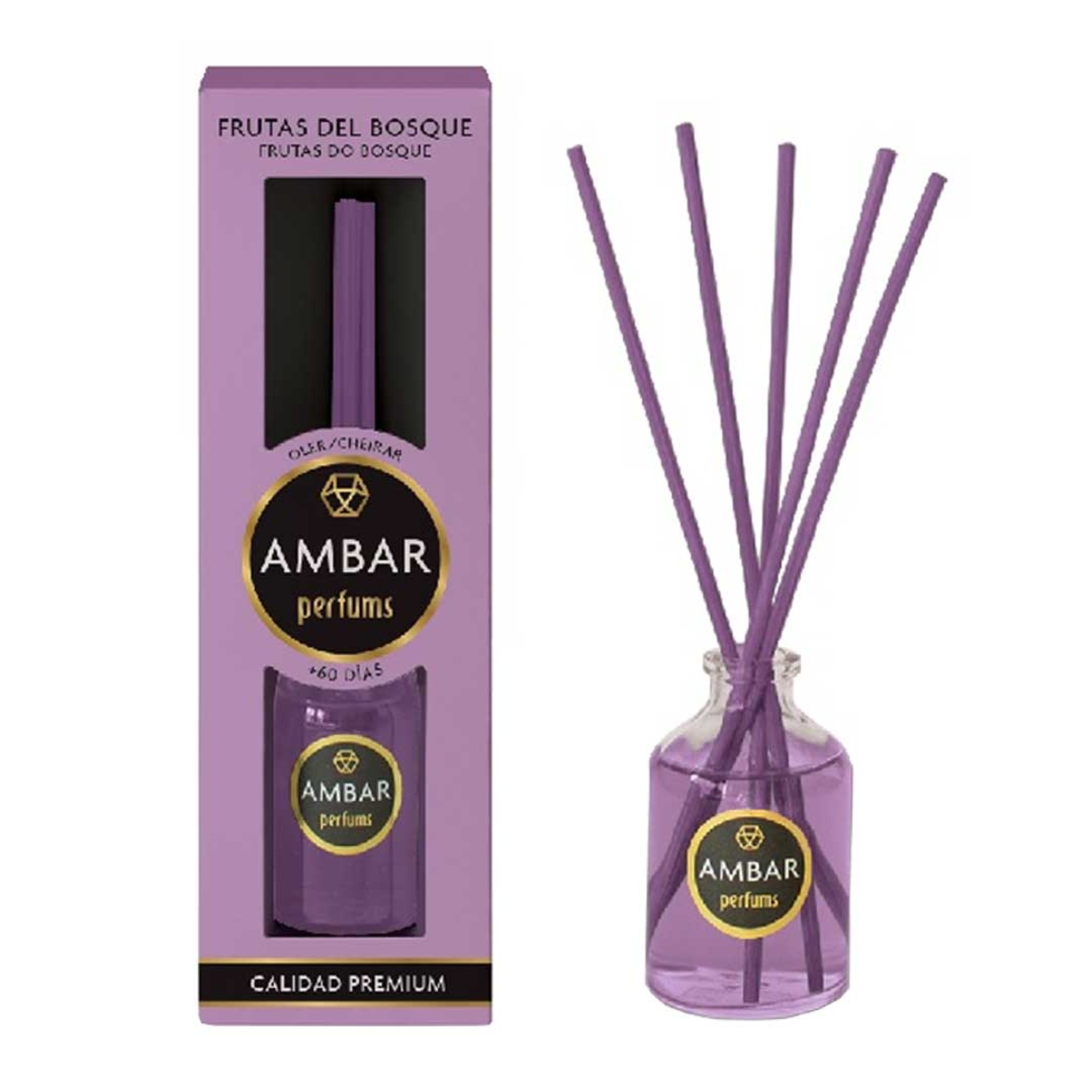Ambientador mikado AMBAR FRUTOS DO BOSQUE