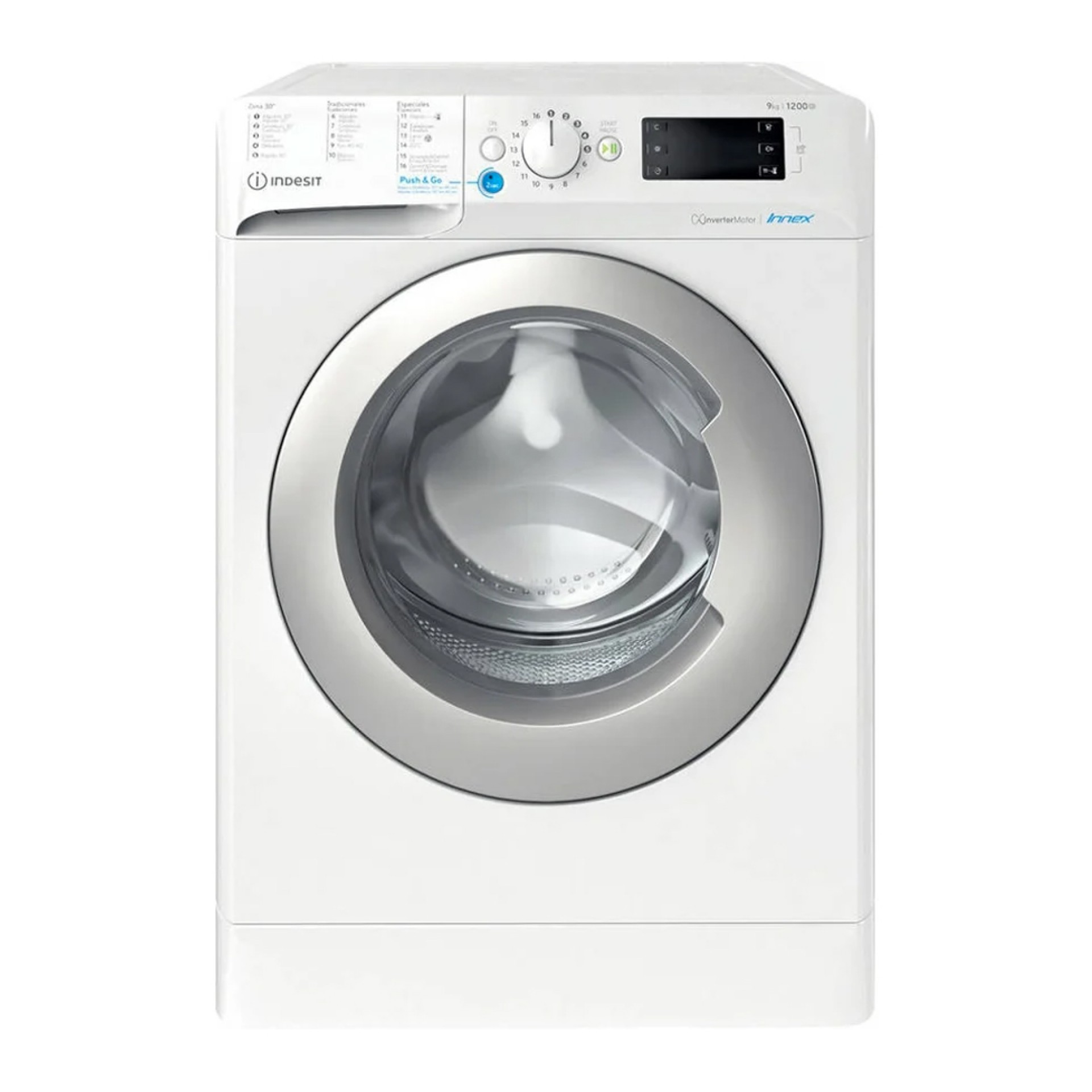 Máquina de Lavar Roupa INDESIT BWE 91285X WS SPT N