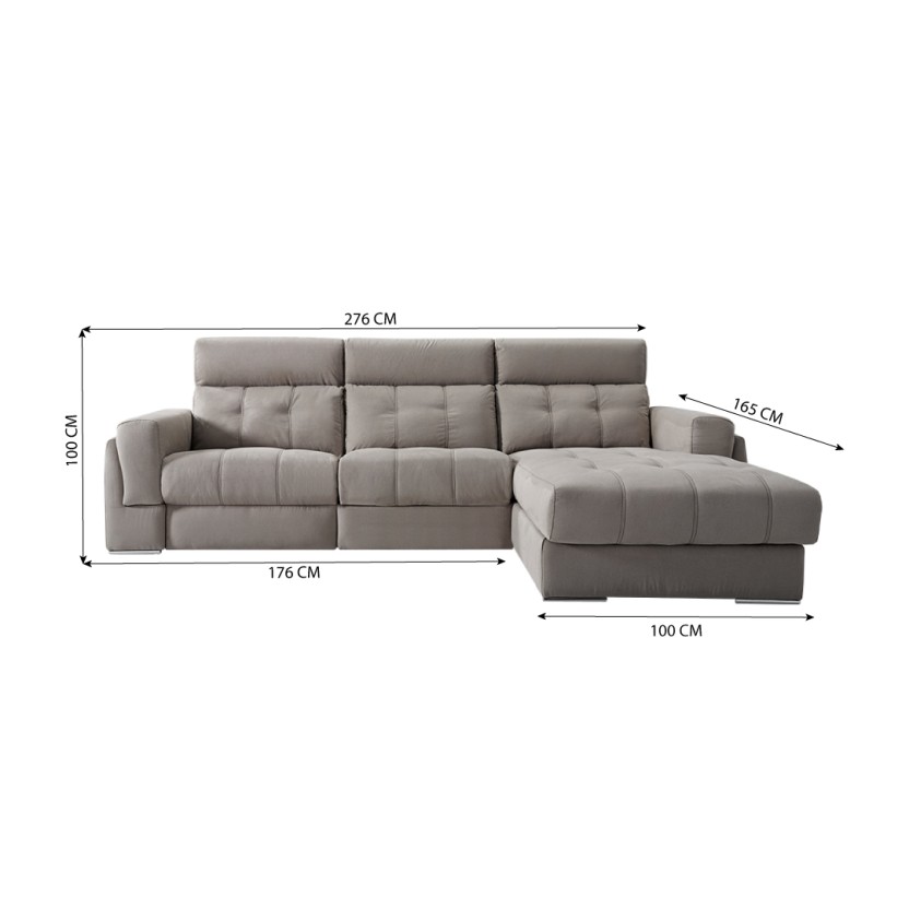 Sof� com Chaise JOM Azahara