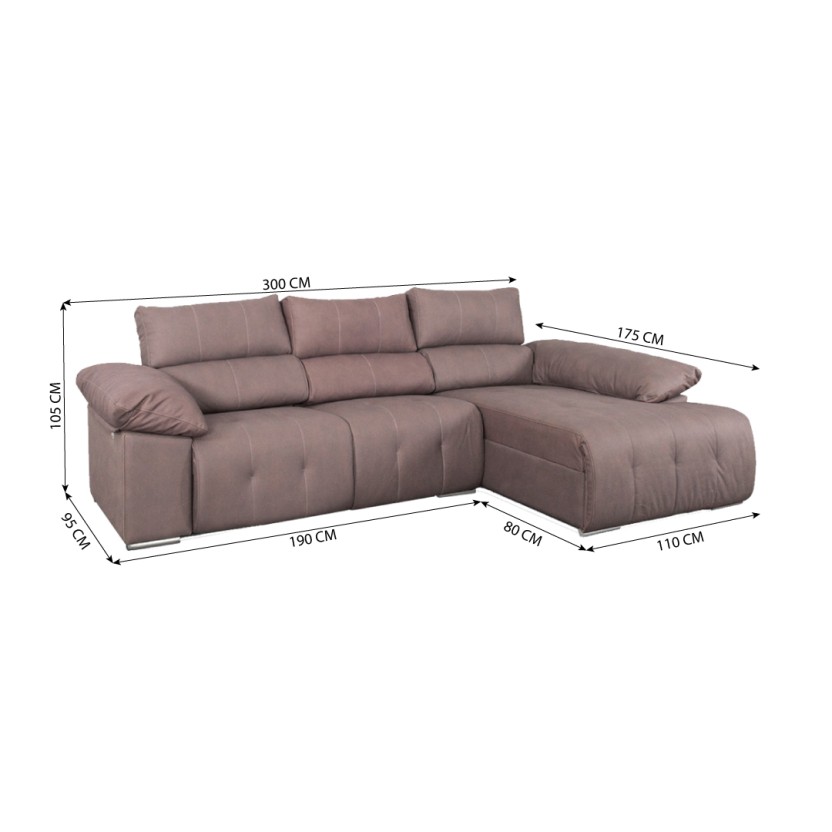 Sof� com Chaise Longue JOM Barcelona