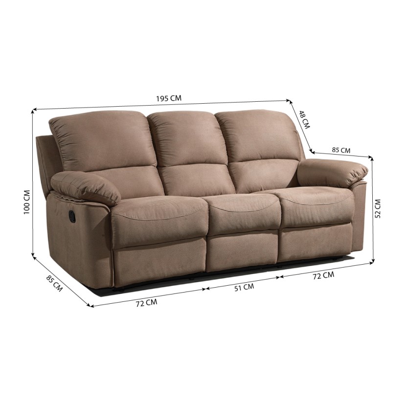Sof� 3 lugares JOM 1221