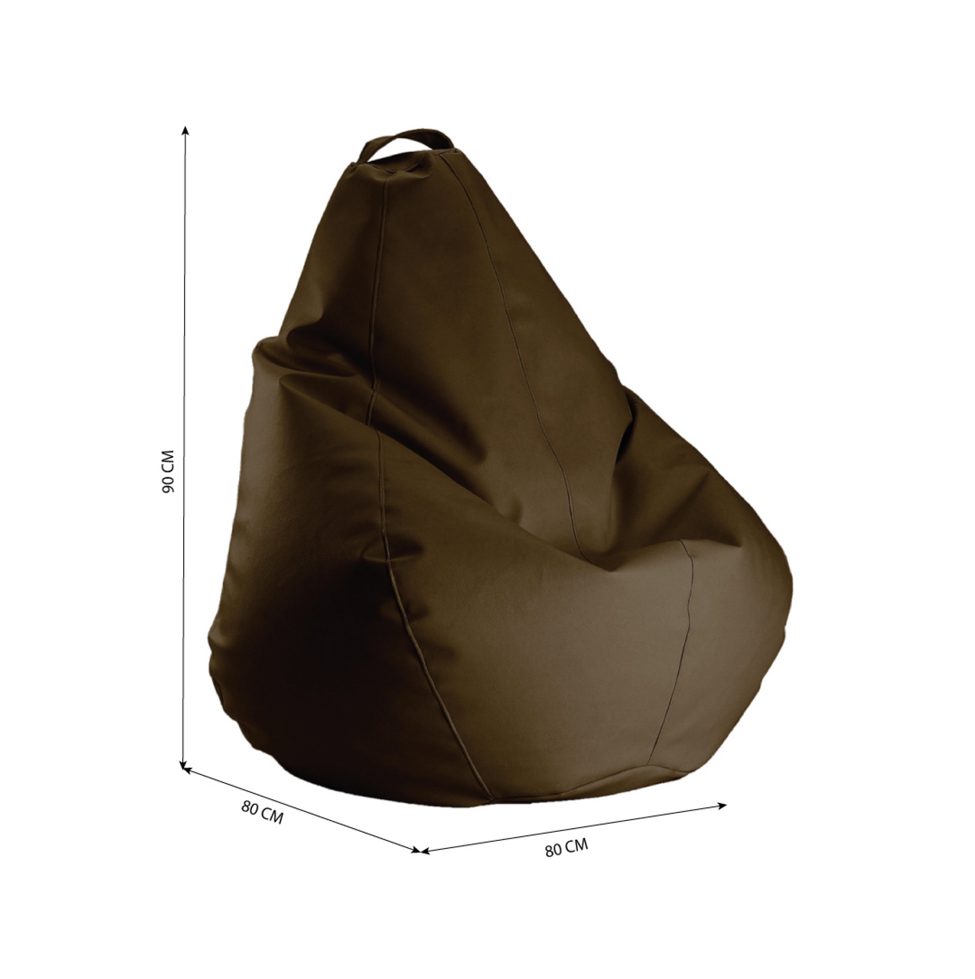 Puff castanho JOM 290