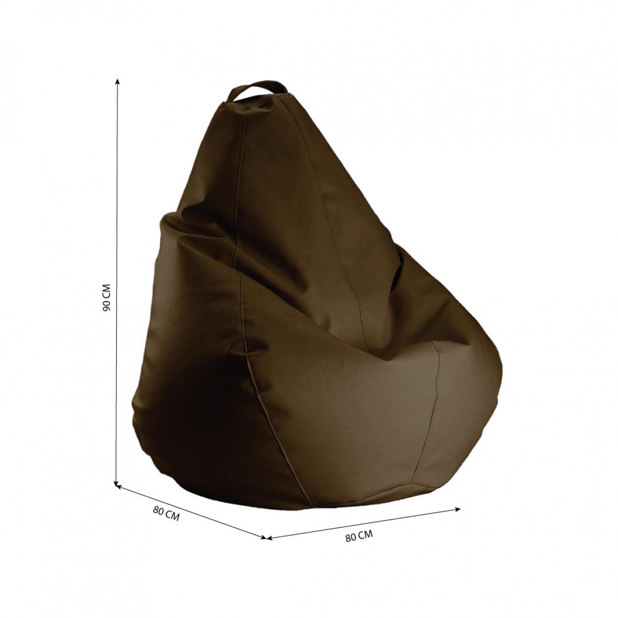 Puff castanho JOM 290