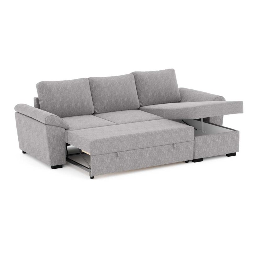 Sof� com Chaise Longue JOM Hudson