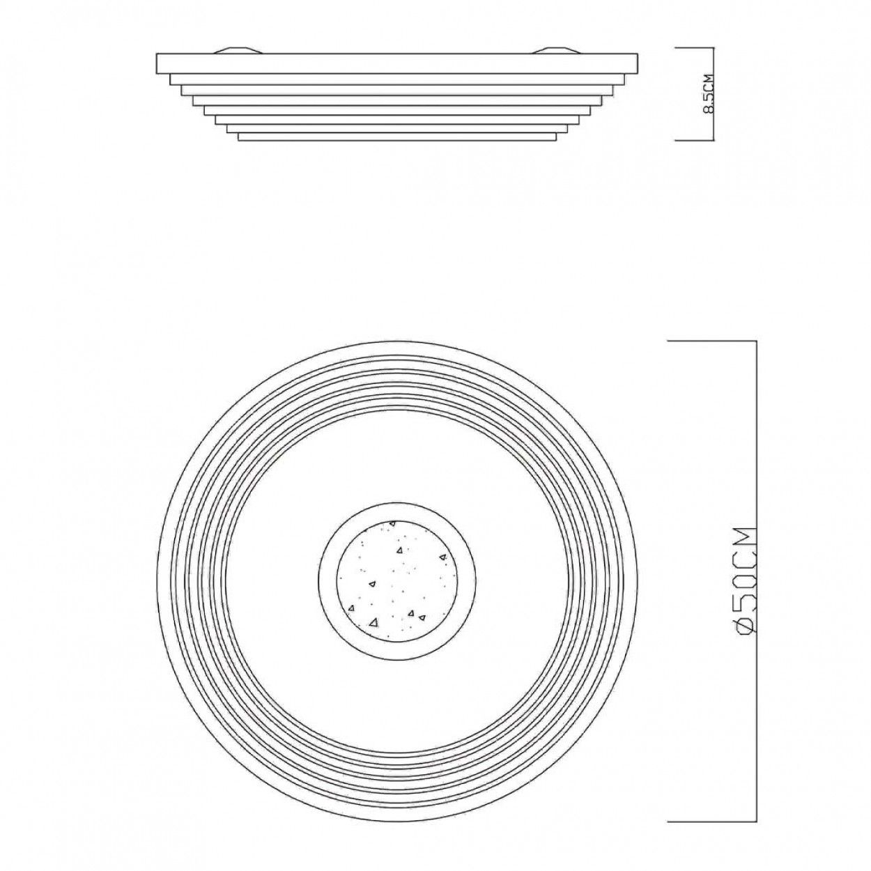 Candeeiro teto GLOBO 41293-40 PILLO
