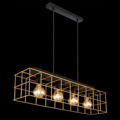 Candeeiro suspenso GLOBO 15530B-4H MERRIL