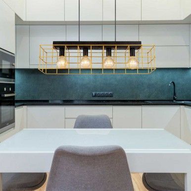 Candeeiro suspenso GLOBO 15530B-4H MERRIL