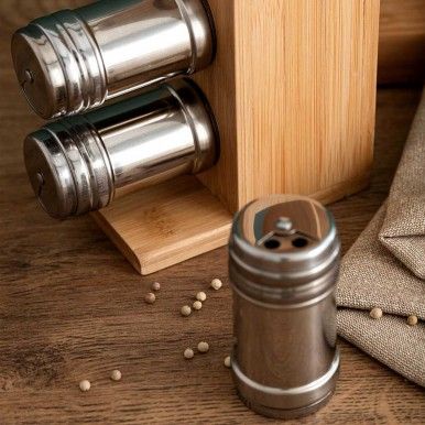 Suporte especiarias c/utensili QUID 79790008