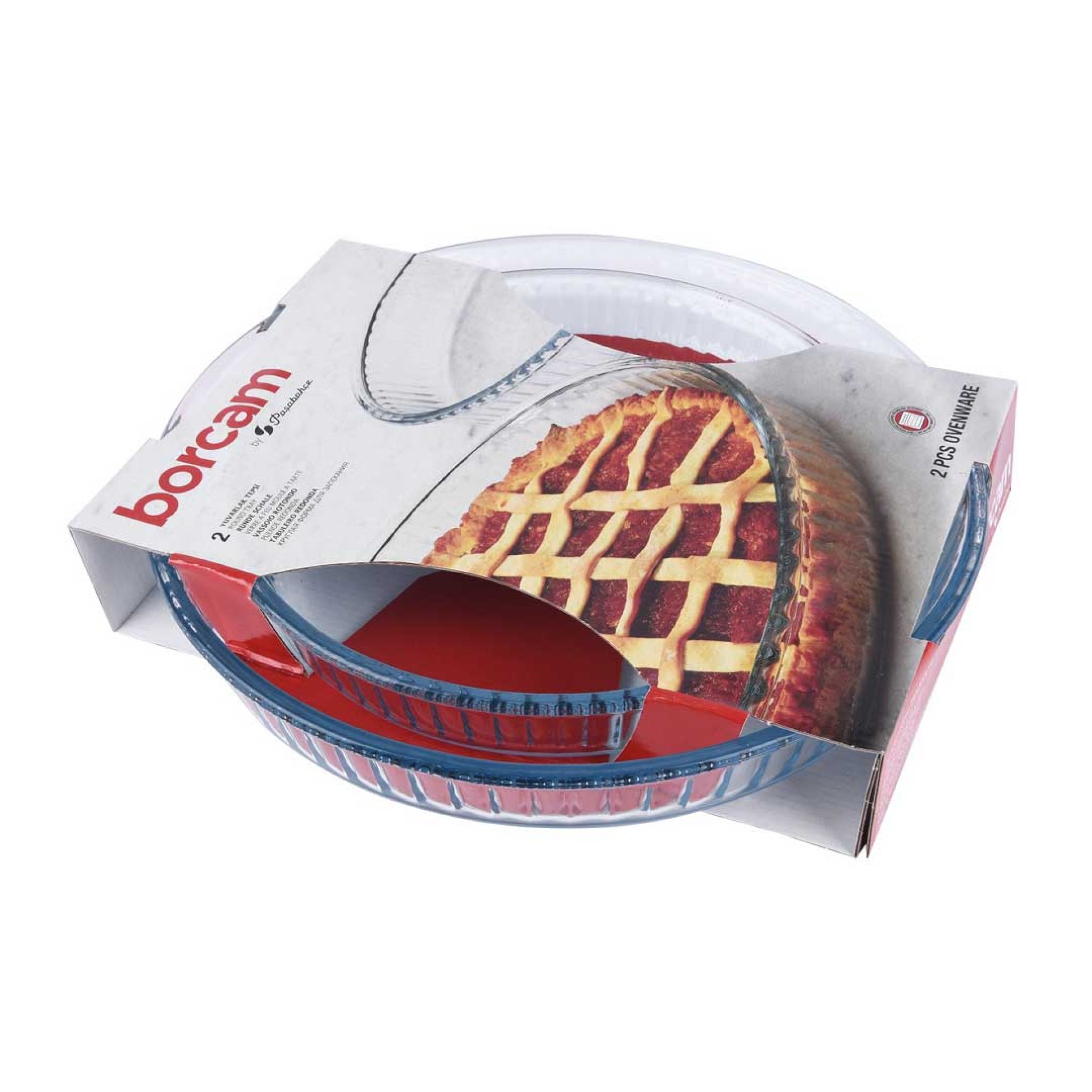 Conjunto 2 tarteiras BORCAM 159022