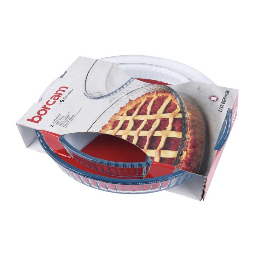 Conjunto 2 tarteiras BORCAM 159022