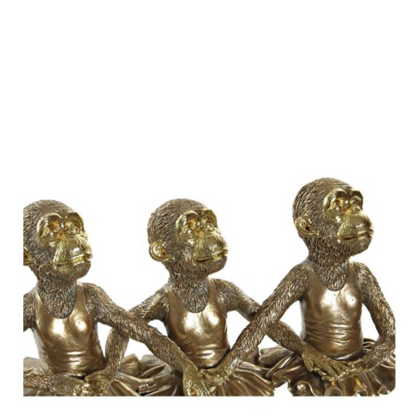 Figura decorativa macaco bal� JOM RF-181306