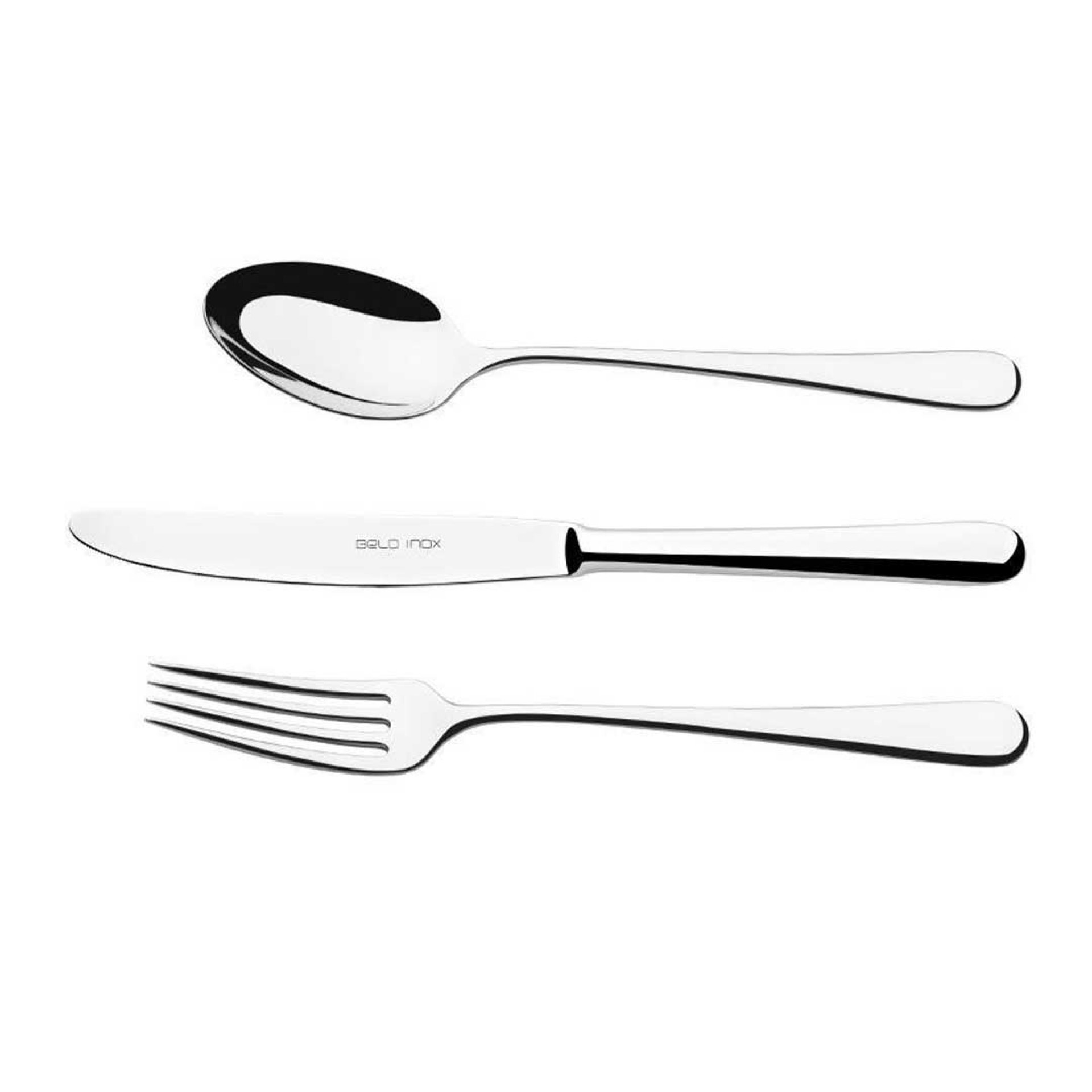 Faqueiro 130 Pcs BELO INOX DUNA