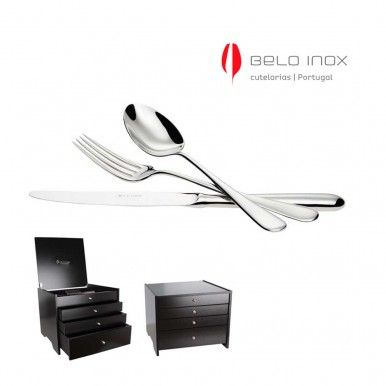 Faqueiro 130 Pcs BELO INOX DUNA