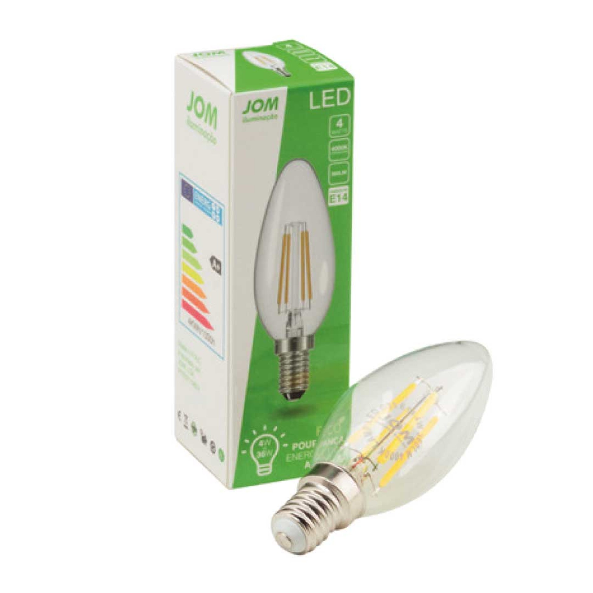 Pack 2 Lâmpadas Led JOM LEB-W14001C35