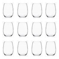 Conjunto 12 copos LIBBEY STEMLESS