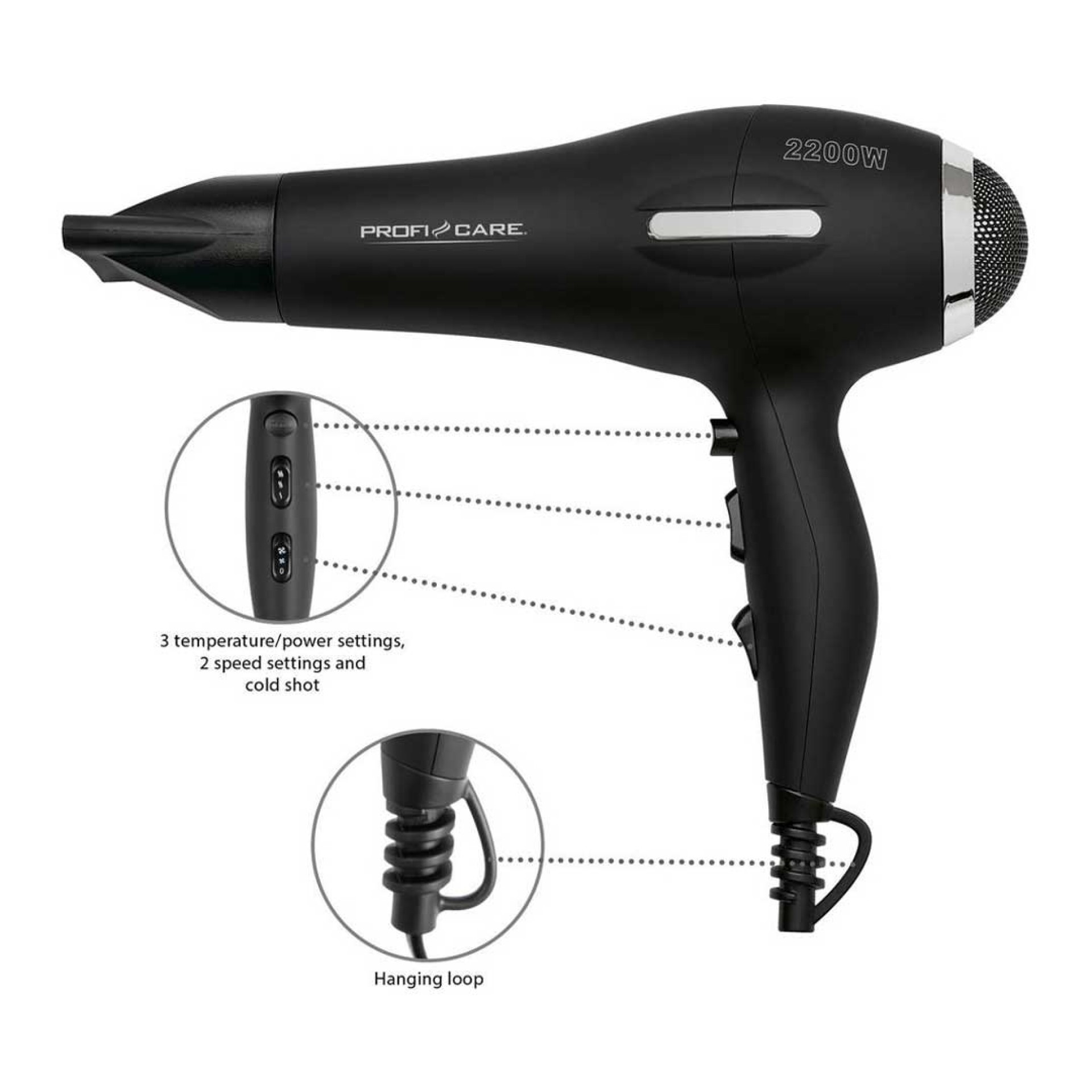 Secador Proficare HT 3017