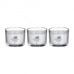 Conjunto 3 velas  perfumada YANKKE CANDLE CLEAN COTTON 1701416E