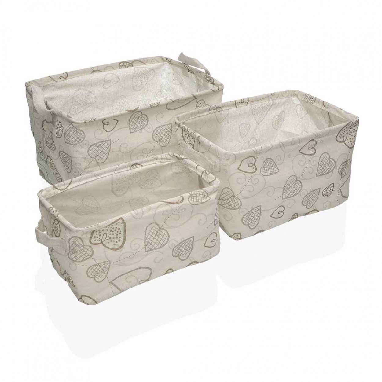 Conjunto 3 Cestas JOM 2200-0106 COZY