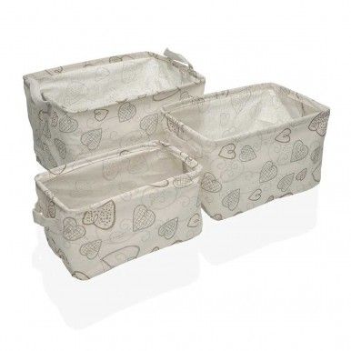 Conjunto 3 Cestas JOM 2200-0106 COZY