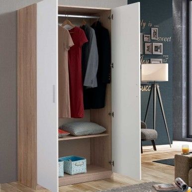 Roupeiro JOM Industria Chaves com 2 portas de abrir Roupeiro JOM Industria Chaves com 2 portas de abrir