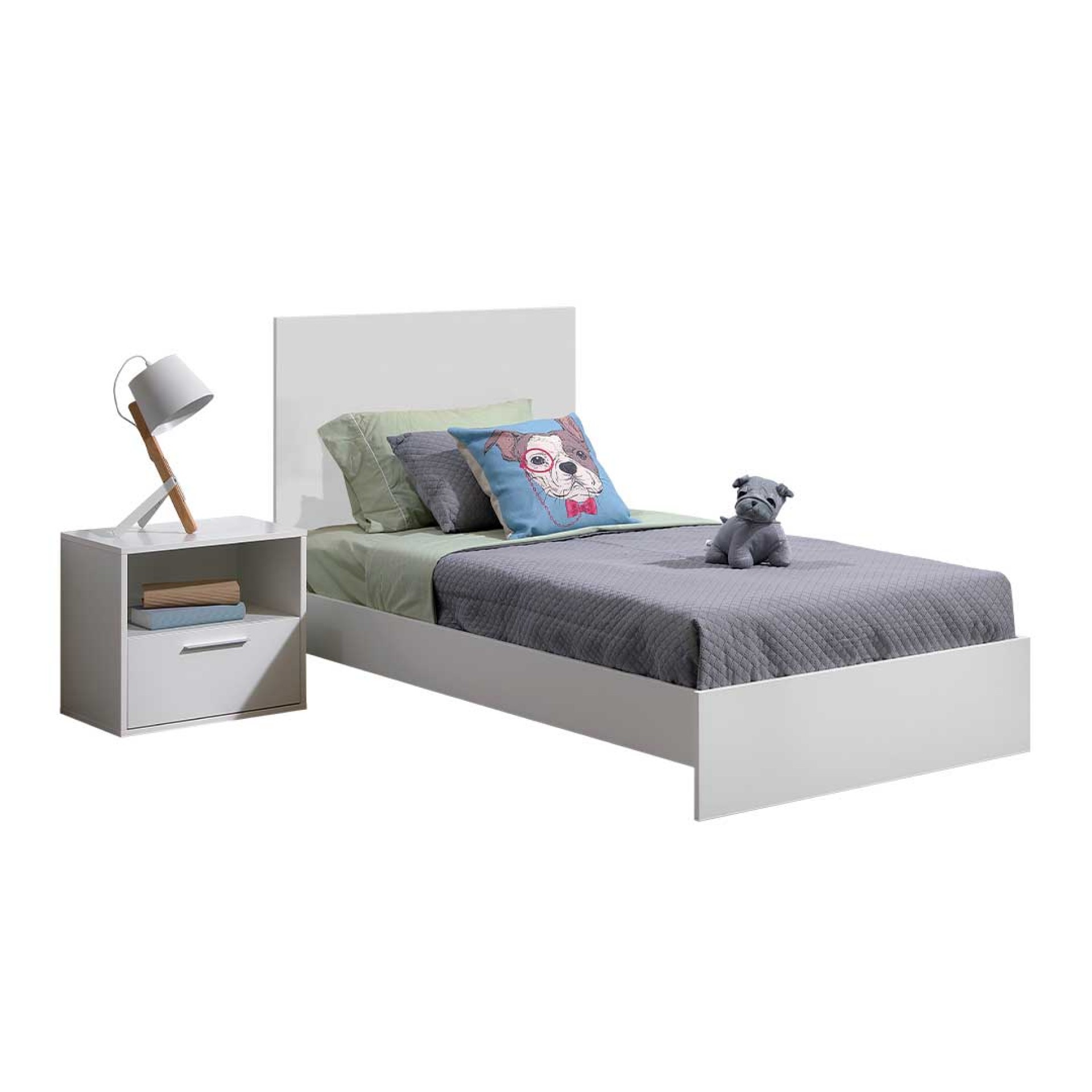 Cama de solteiro JOM Industria Chaves