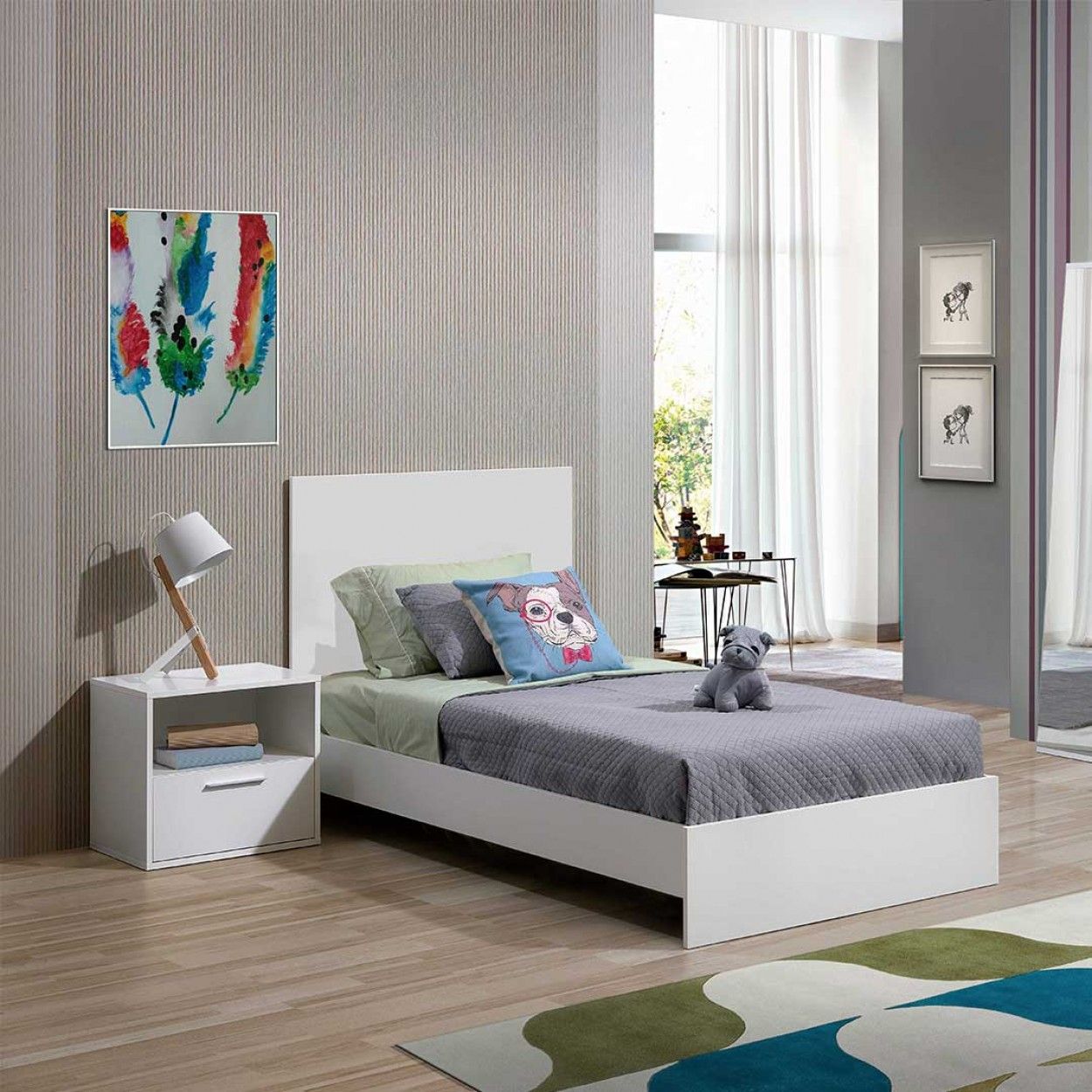 Cama de solteiro JOM Industria Chaves