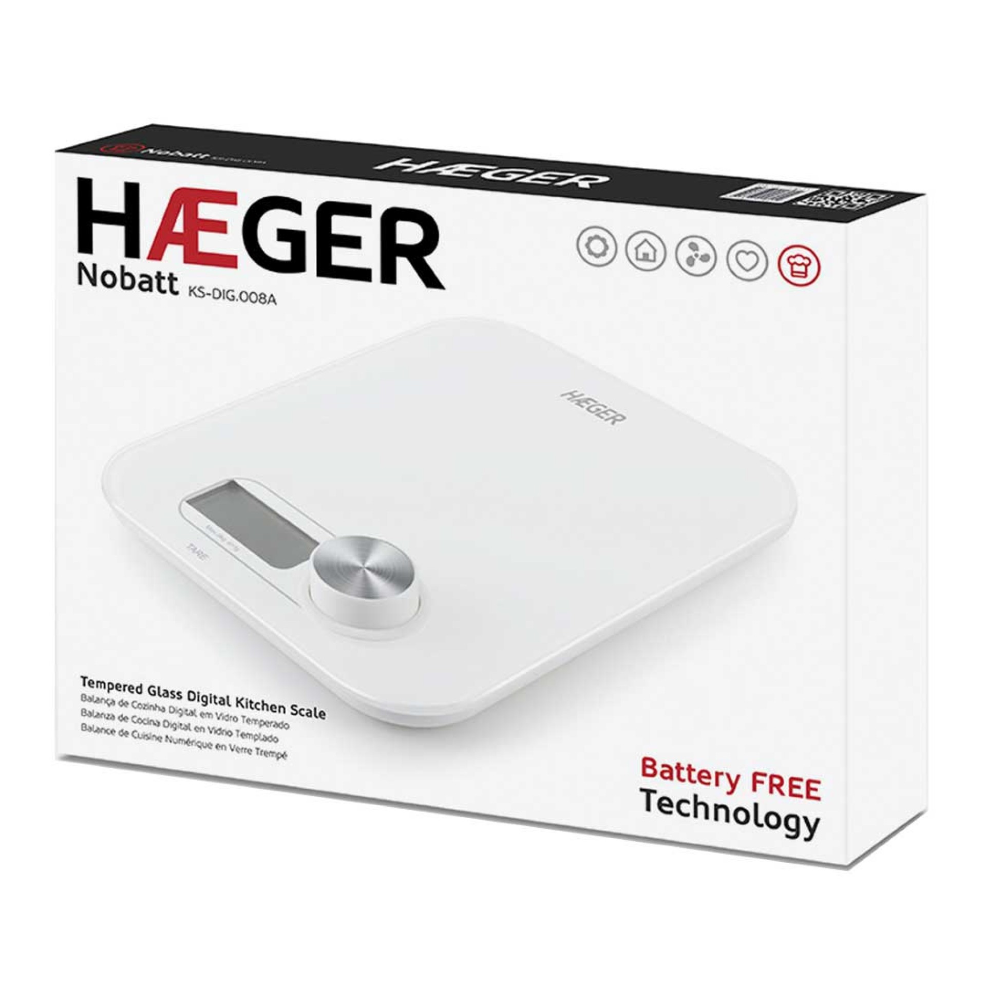 Balança Cozinha HAEGER KS-DIG.008A