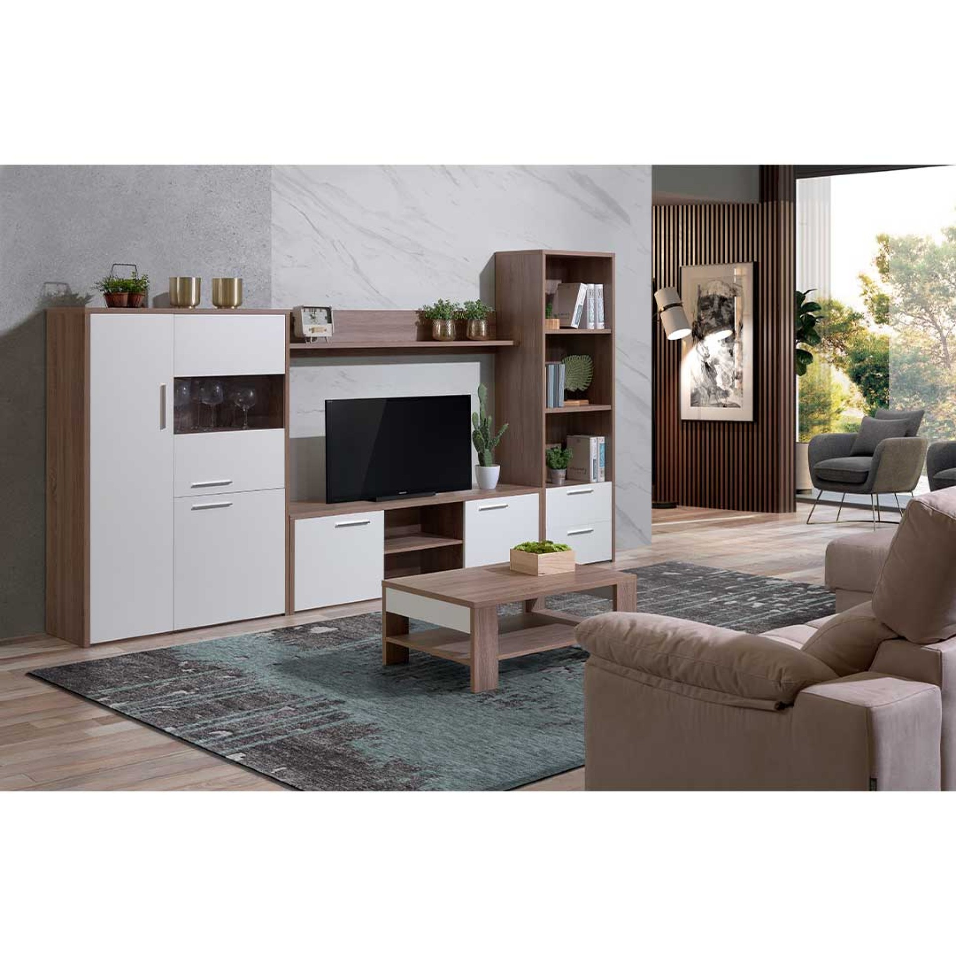 Movel de tv com 2 portas JOM Industria Elvas