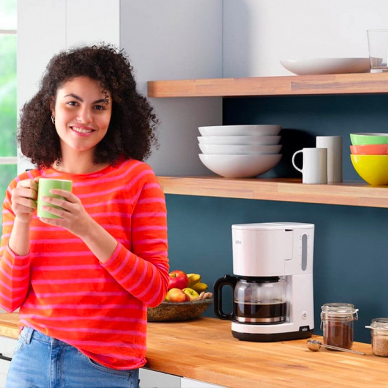 Cafeteira Braun KF1100WH