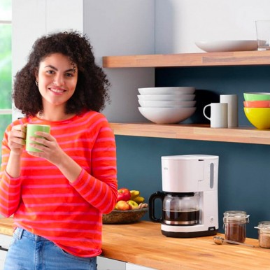 Cafeteira Braun KF1100WH