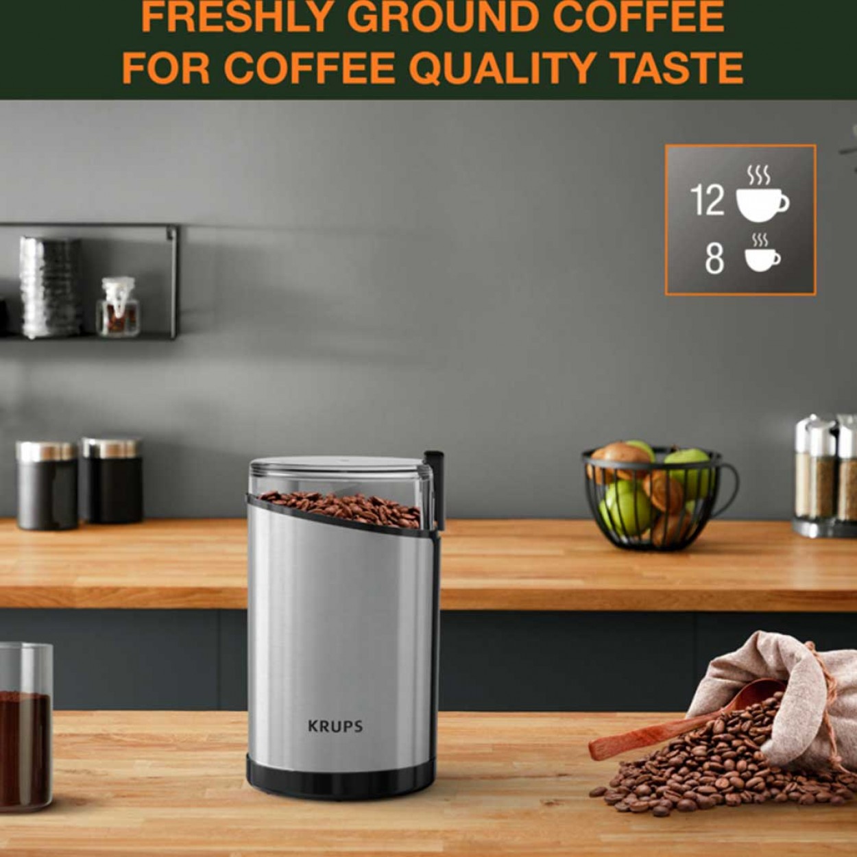 Moinho de Café KRUPS GX204D10
