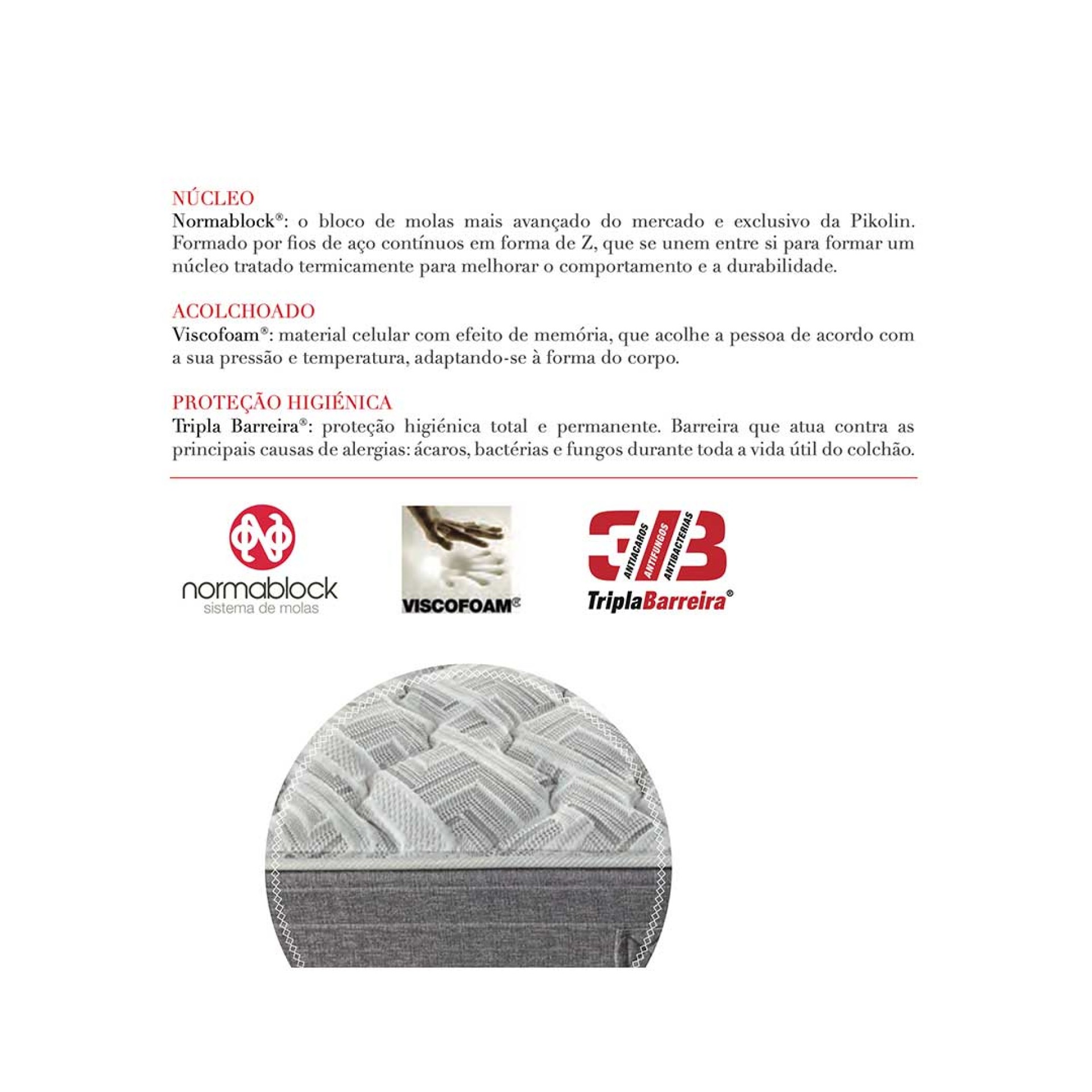 Colchão PIKOLIN Brio