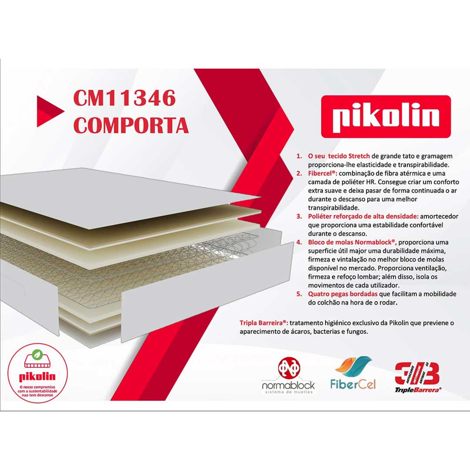 Colchão PIKOLIN Comporta