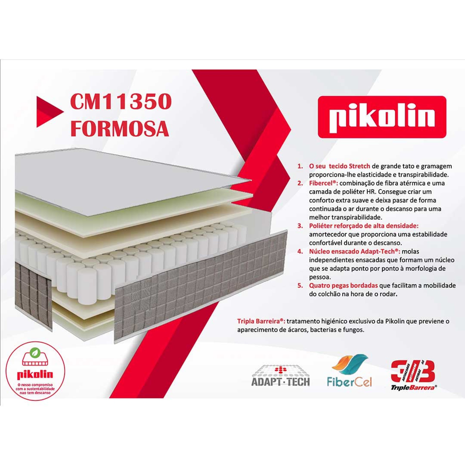 Colchão PIKOLIN Formosa
