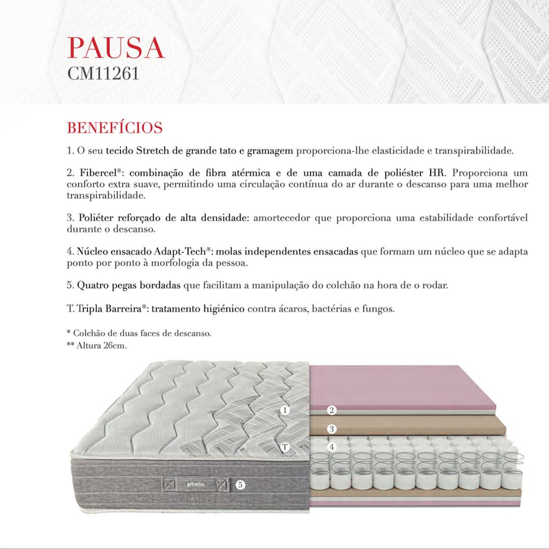 Colchão PIKOLIN Pausa