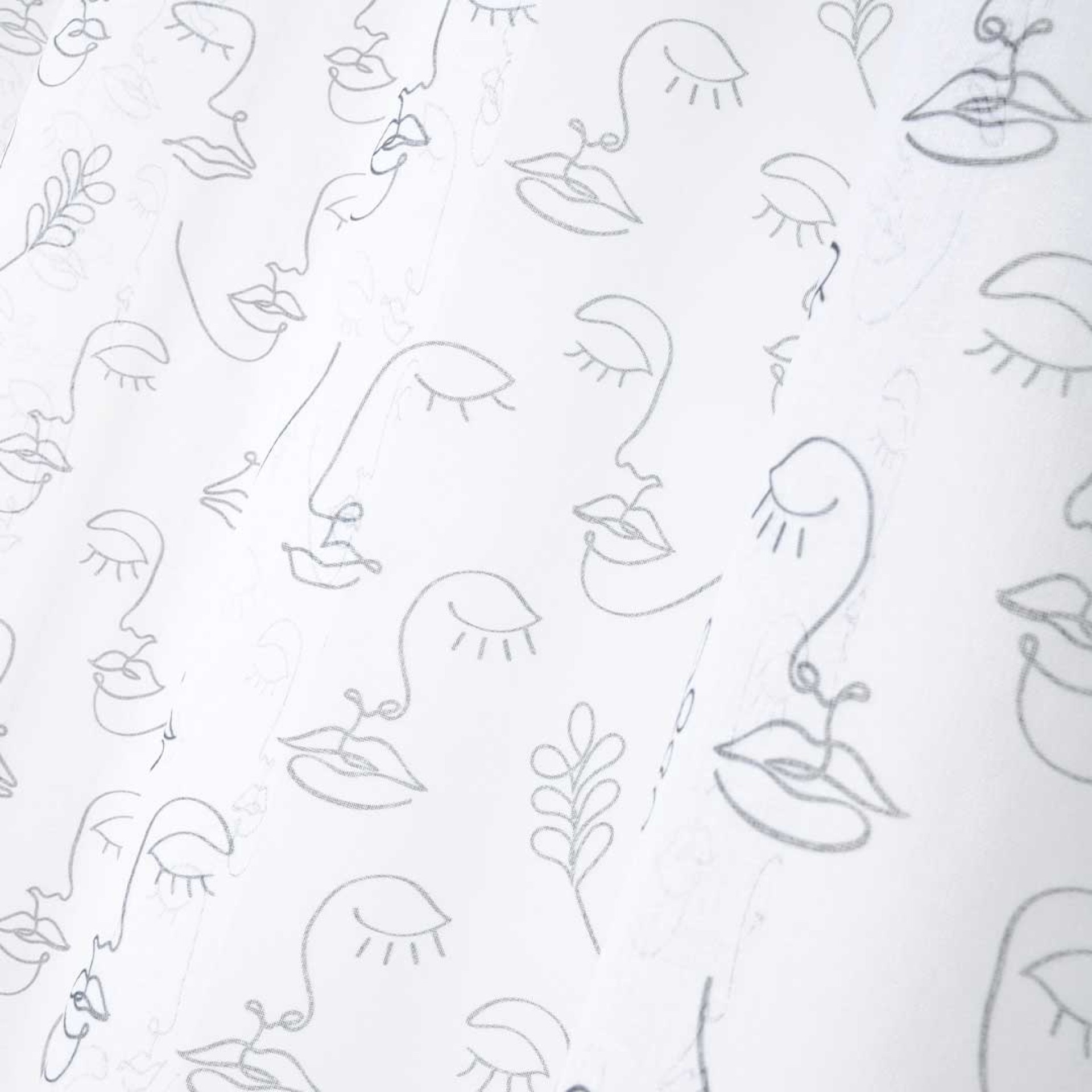 Cortina LOVELY CASA ESQUISSE NOIR