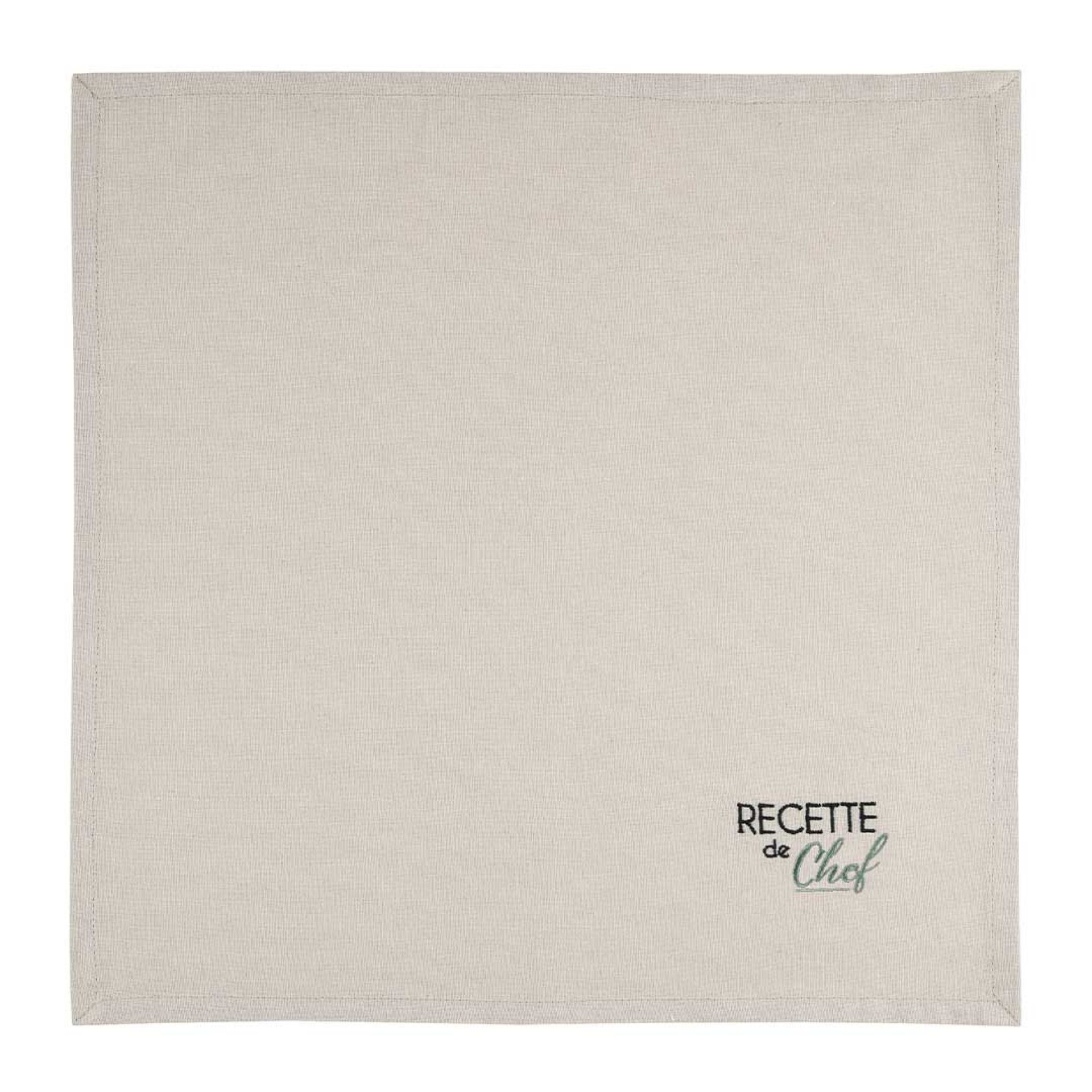 Conjunto 2 guardanapos LOVELY CASA DUO KAKI/LIN