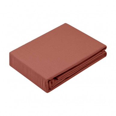 Lenol capa ajustavel LOVELY CASA HORIZON TERRACOTA