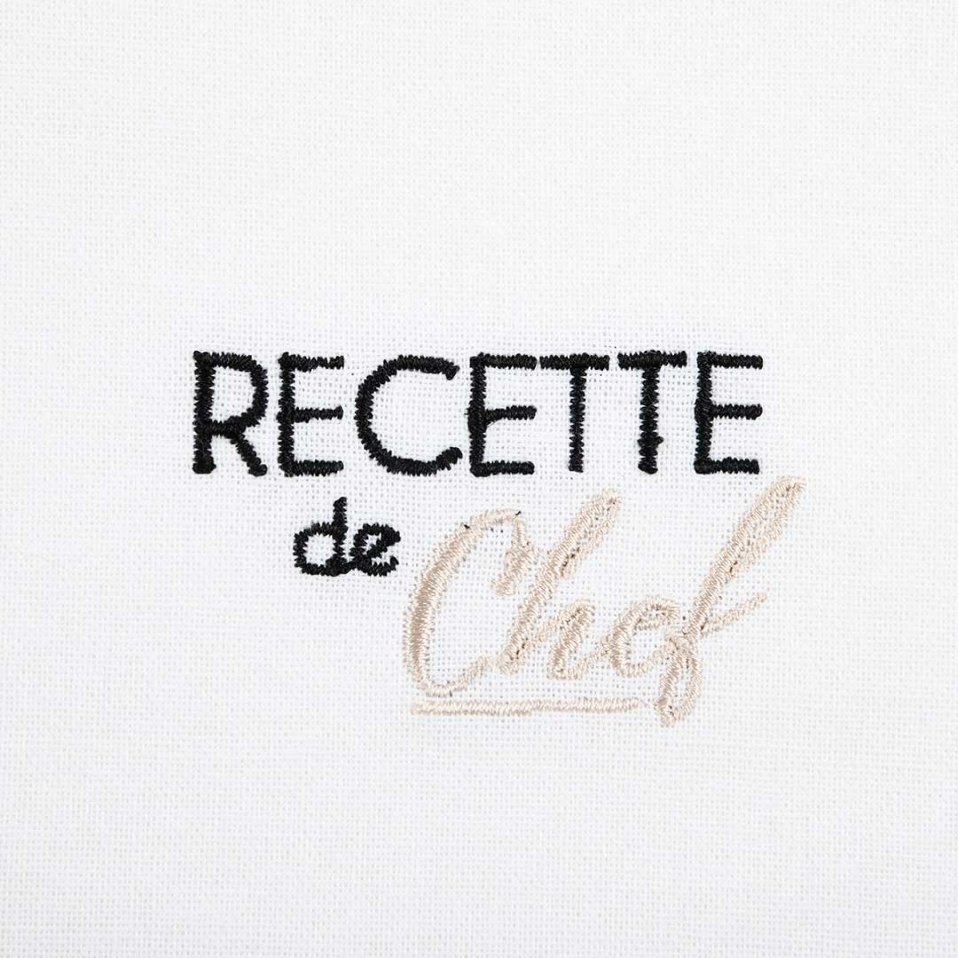 Pack 2 panos cozinha LOVELY CASA DUO LIN/ECRU