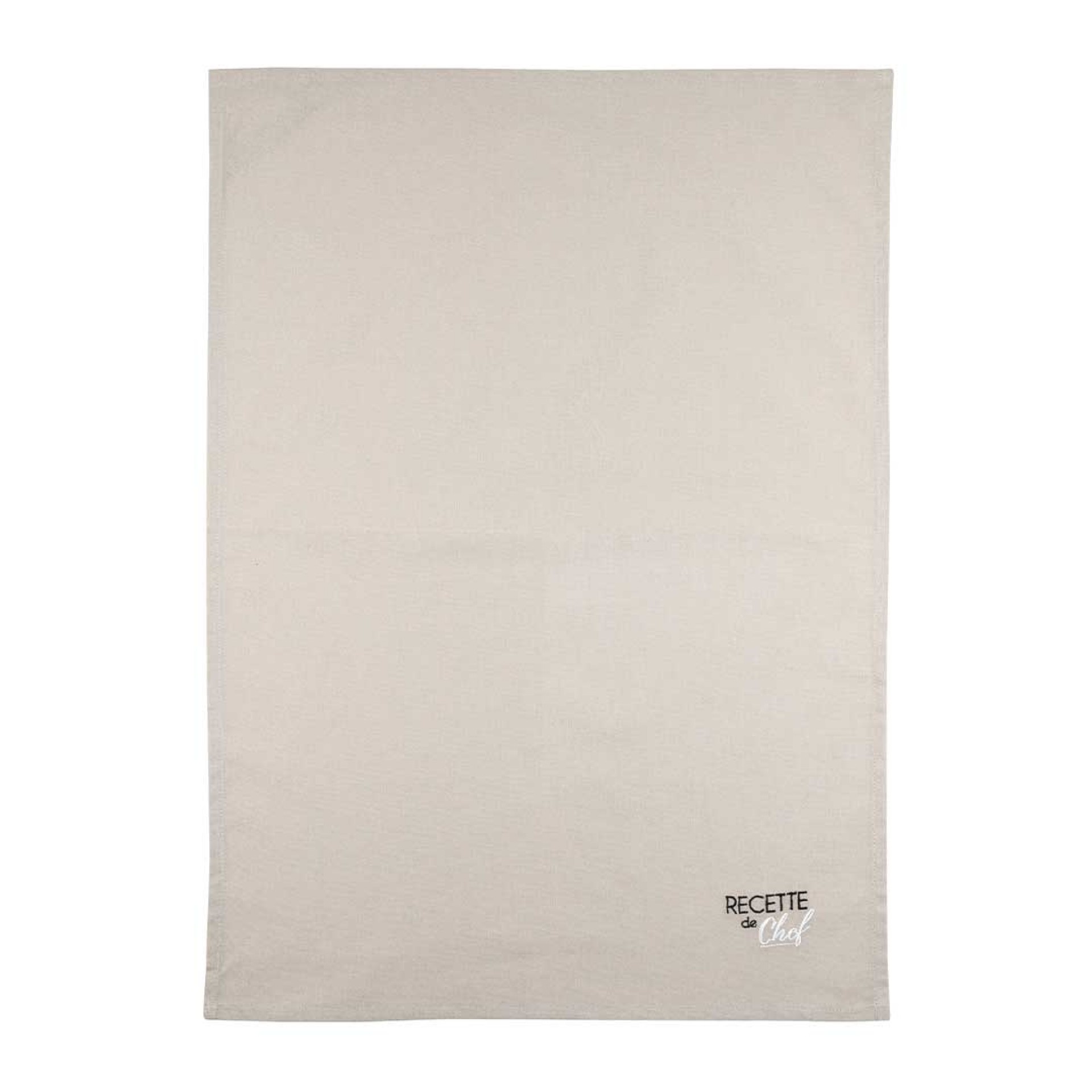 Pack 2 panos cozinha LOVELY CASA DUO LIN/ECRU